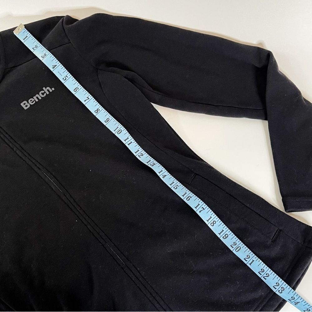 Bench Women's Black Fleece Full-Zip Jacket - Size Medium - Picture 6 of 6